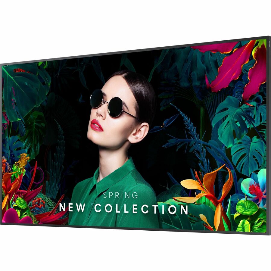 Samsung Crystal UHD Signage QMC - Slim 55-Inch 4K Ultra HD Digital Display with Dynamic Crystal Color and Wireless Screen Sharing