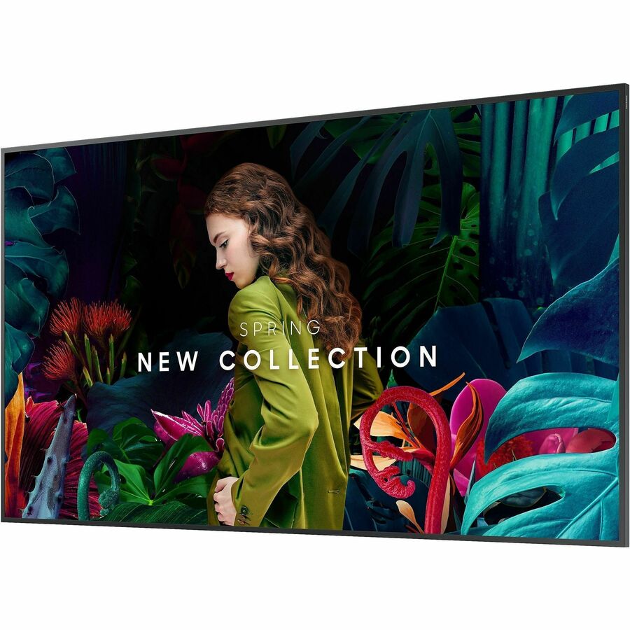 Samsung 55" Crystal UHD Signage QBC - Slim 4K Digital Display with Professional Modes and Cloud Management