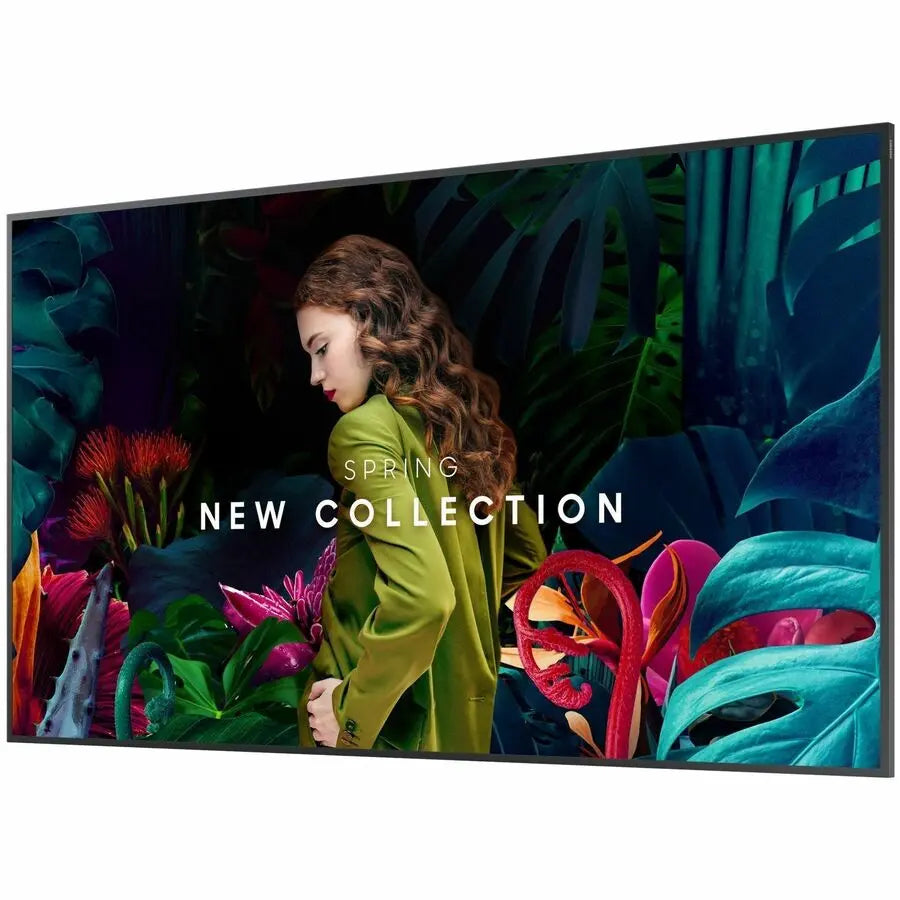 Samsung 50-inch Crystal UHD Signage QBC with Slim Design and Professional Features