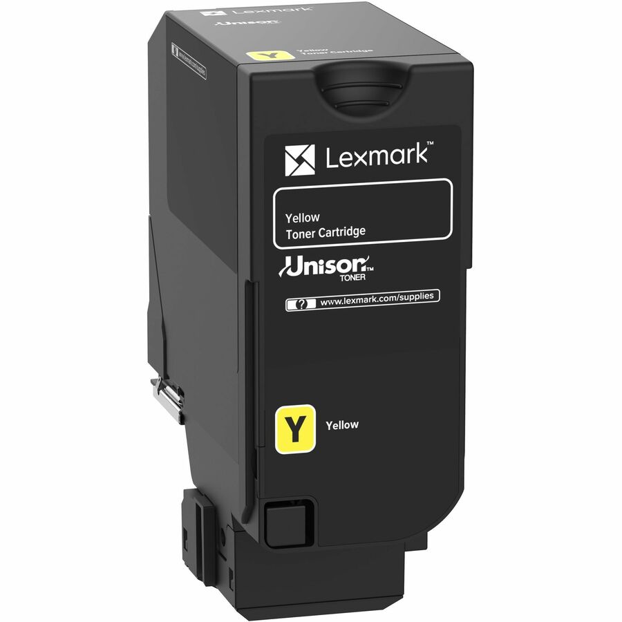 Lexmark 71C00YG Original Yellow Laser Toner Cartridge for CS730, CS735, CX730 and CX735