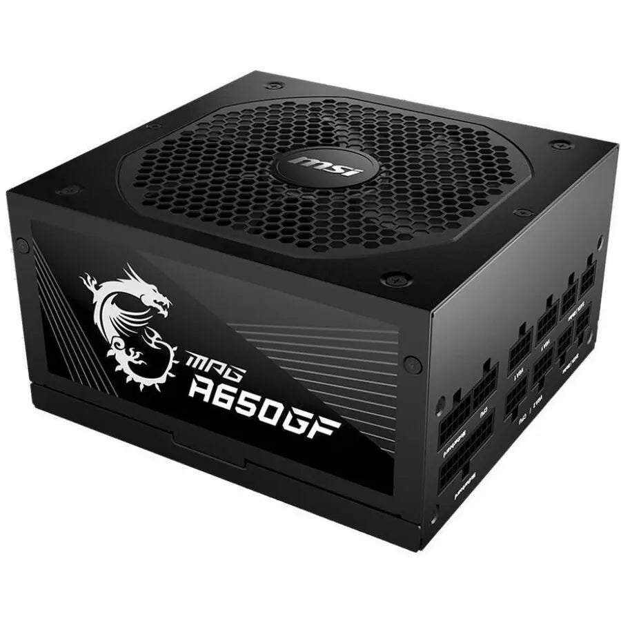 MSI MAG A650GL 650W Power Supply - High Efficiency Modular PSU for Gaming PCs