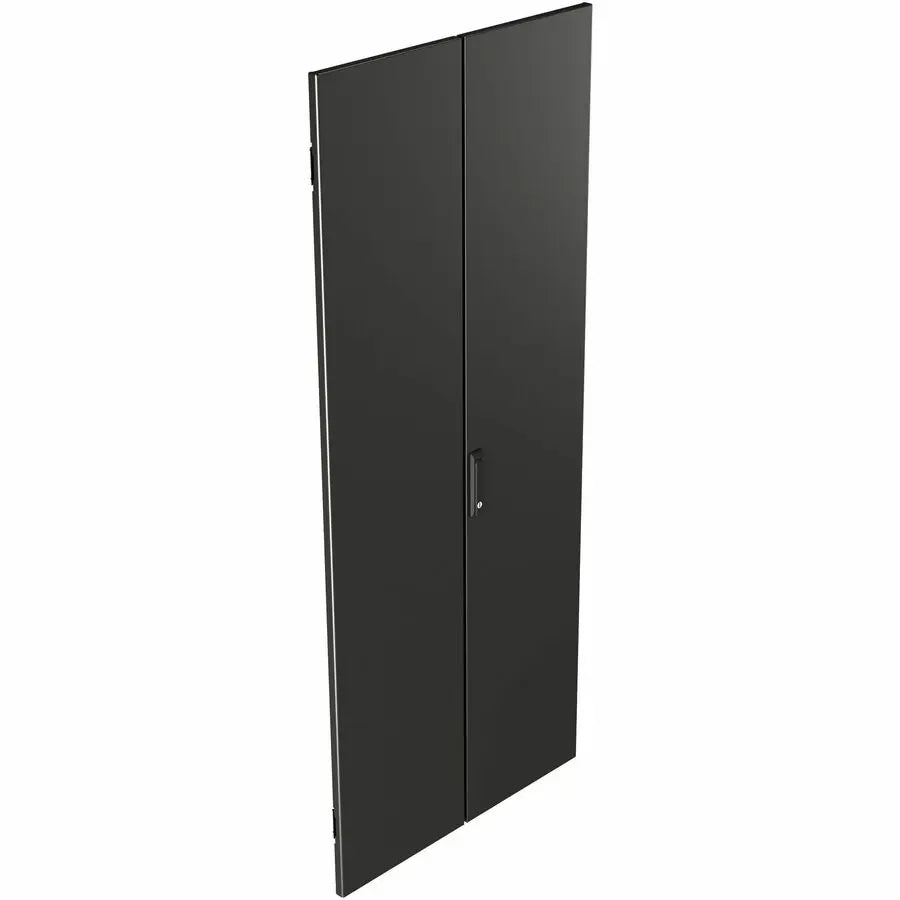 Vertiv VRA6063 42U Split Metal Door for VR Racks – Black, Energy Efficient Data Center Security