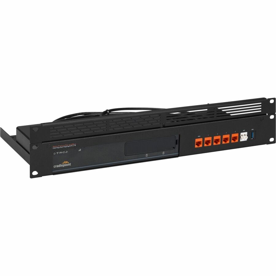 Rackmount.IT RM-CR-T1 2U Rackmount Kit for Desktop Appliances with Front Access and Fixed Power Supply