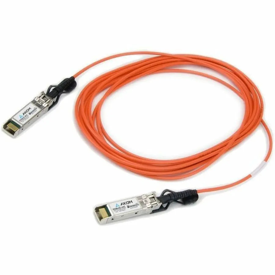 Axiom Memory Solutions 10GBASE-AOC SFP+ Active Optical Cable – 20m, Orange