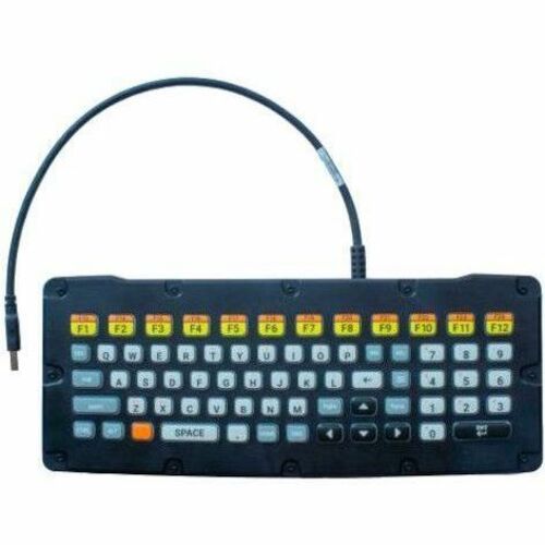 Zebra KYBD-QW-ET-S-1 Vehicle Mount Computer Keyboard – Durable, IP66 Protected with USB Interface