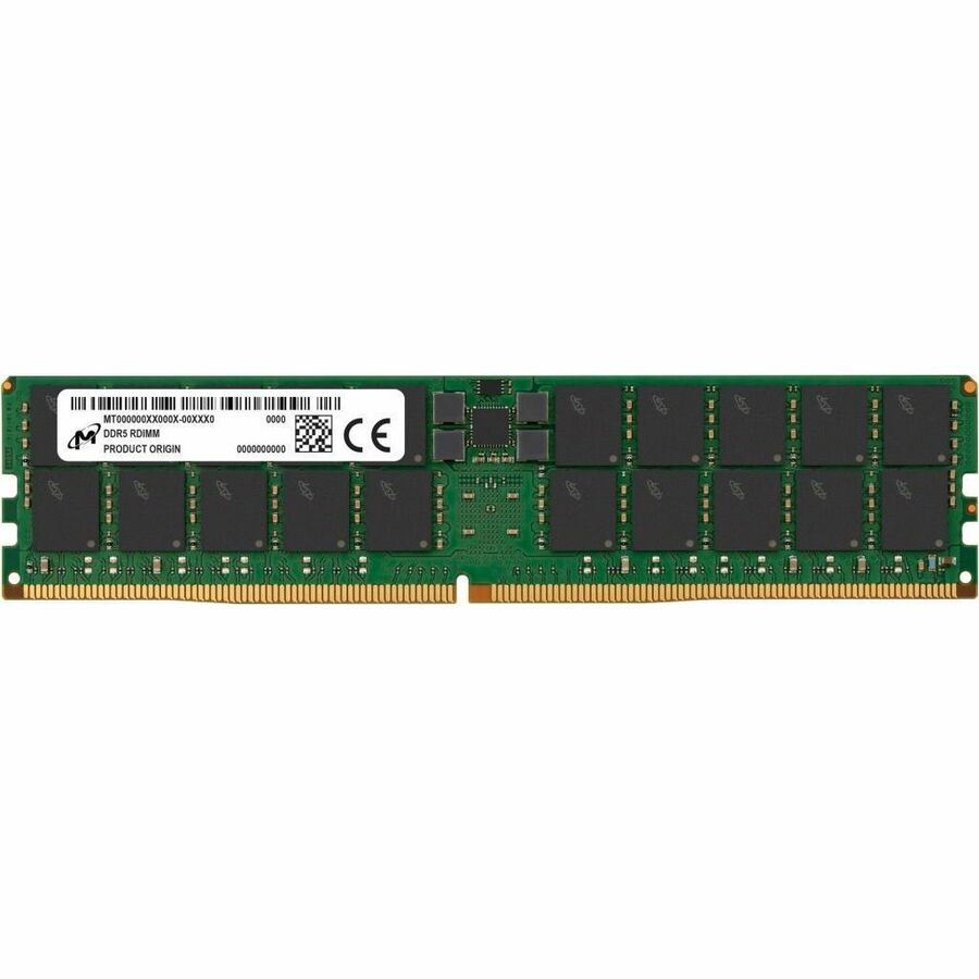 Micron 96GB DDR5 SDRAM Memory Module MTC40F204WS1RC56BB1R for High-Performance Servers