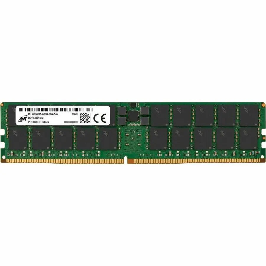 Micron 96GB DDR5 SDRAM Memory Module MTC40F204WS1RC56BR for Servers and Workstations