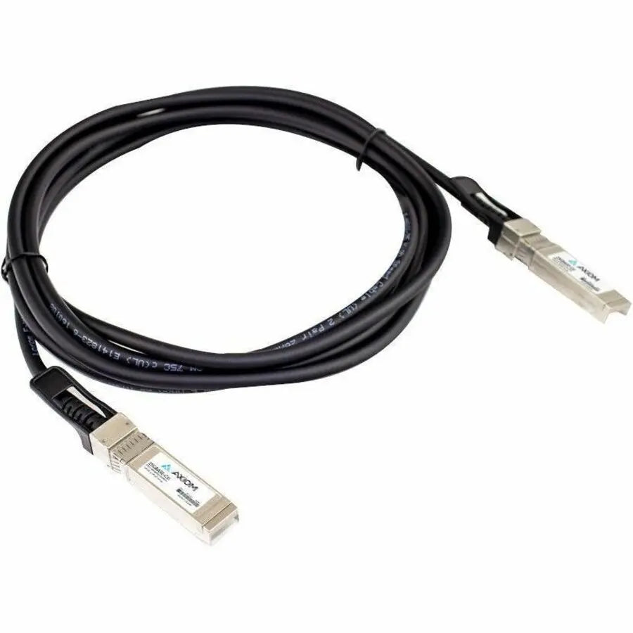 Axiom UACCDACSFP2805MAX 0.5m 25GBASE-CU SFP28 Passive Twinax DAC Cable for Ubiquiti and Switches