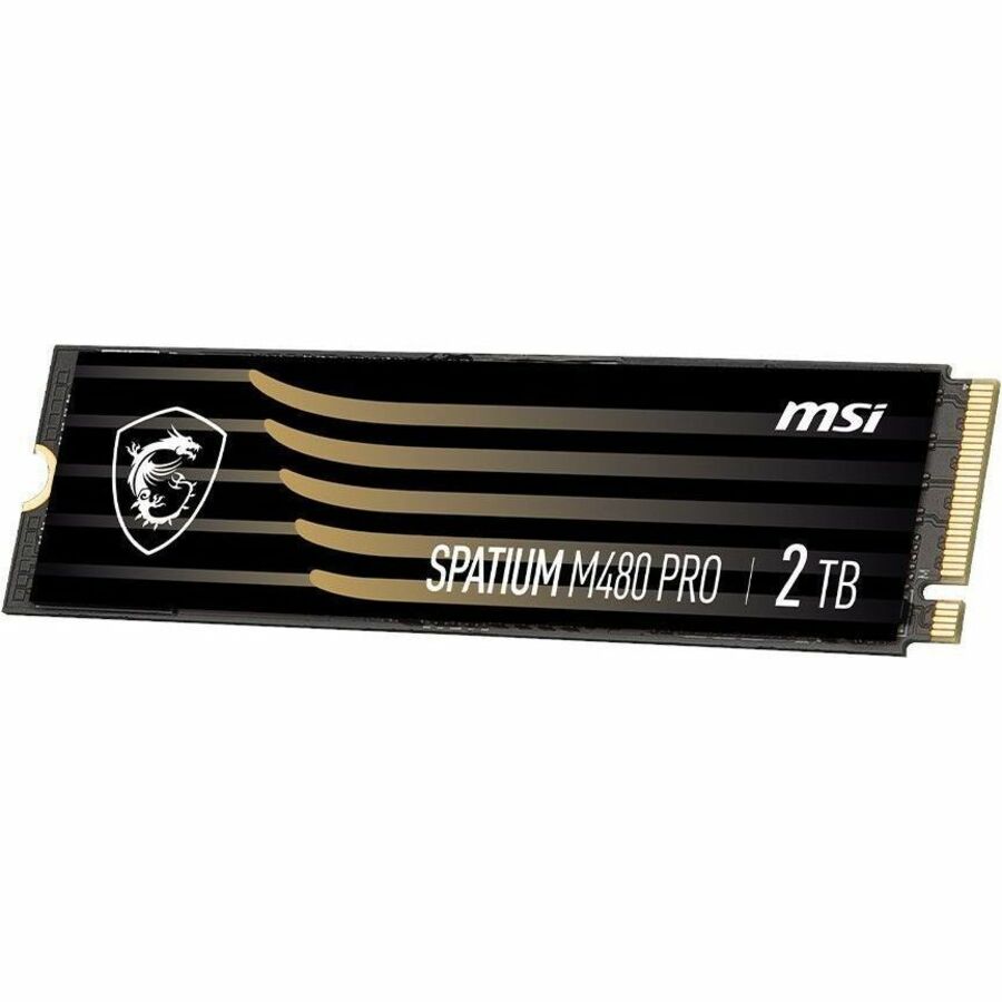 MSI SPATIUM M480 PRO 2TB PCIe 4.0 NVMe M.2 Internal SSD, SM480PN2TB