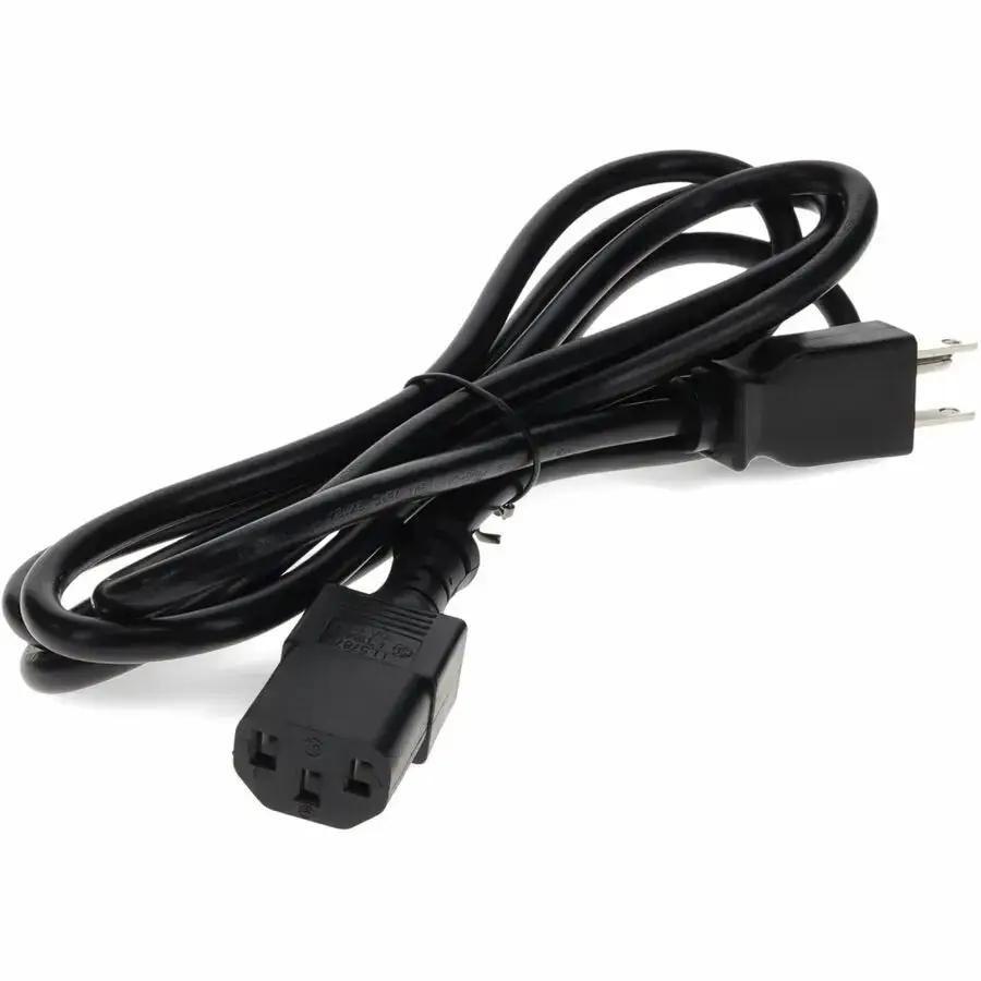 AddOn 3ft Standard Power Cord with NEMA 5-15P and IEC 60320 C13 Connectors by ADDON