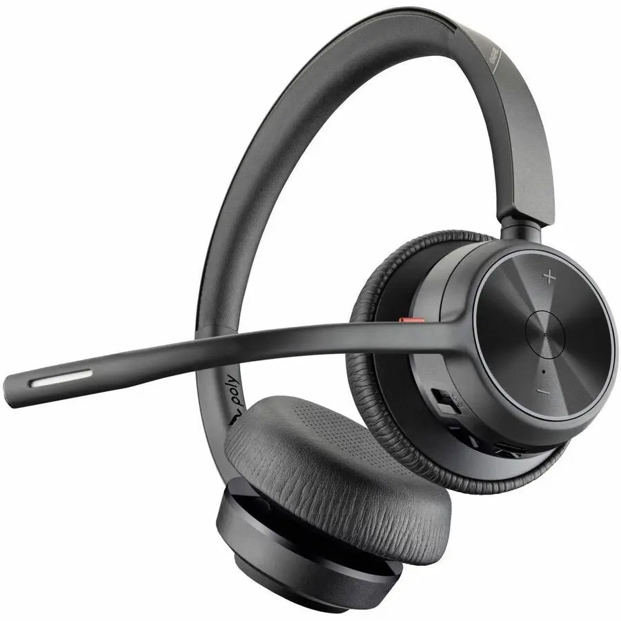 Poly Voyager 4320 USB-C Headset with BT700 Dongle – Wireless Bluetooth UC Series for Professional Communication