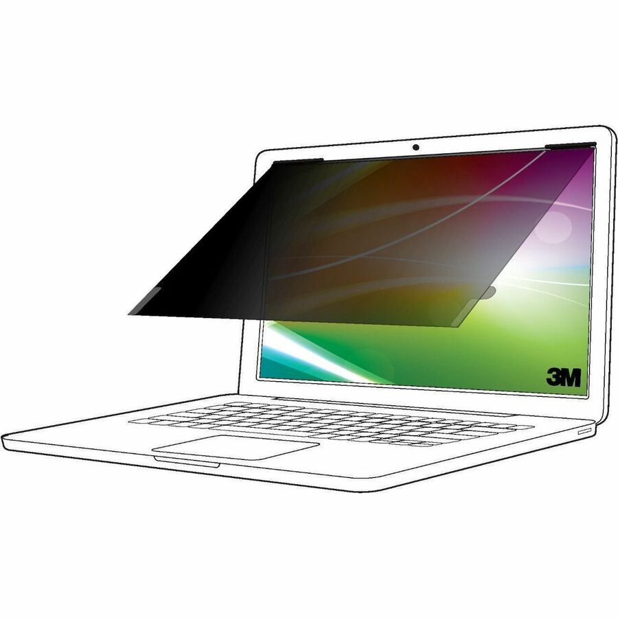 3M Bright Screen Privacy Filter for 17.3-Inch Laptop, 16:9 - BP173W9B
