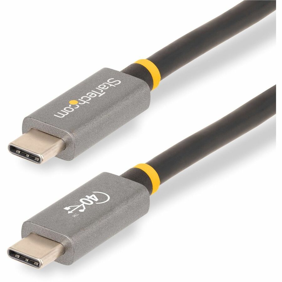 StarTech.com 3.3ft USB4 Cable with 40Gbps Speed, 8K Video, and 100W Power Delivery
