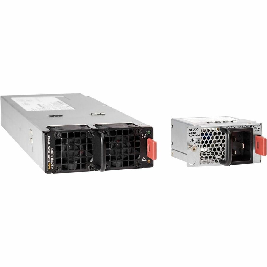 HPE Aruba 6400 Series 3000W Power Supply with C20 Inlet – High Efficiency Power Supply for Aruba Switches