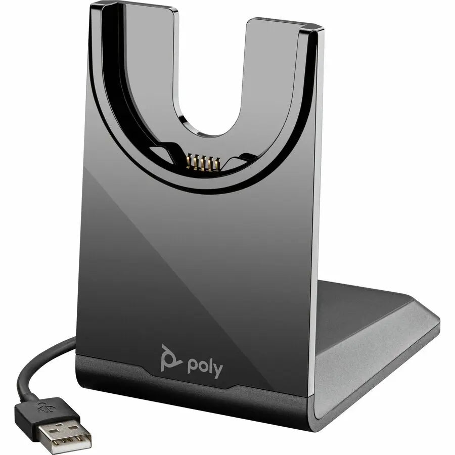 Poly Voyager USB-A Charging Stand (Part Number 783R6AA) for Voyager Focus 2 and 4300 UC Series