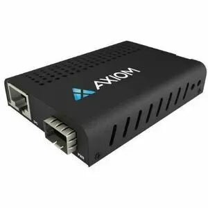 Axiom Memory Solutions TAA Mini 1Gbps RJ45 to SFP Fiber Media Converter with Open SFP Port