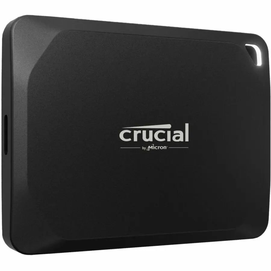Crucial X10 Pro 2TB Portable SSD – Fast External Storage with USB 3.2 Gen 2x2, IP55 Dust & Water Resistance, and 256-bit AES Encryption