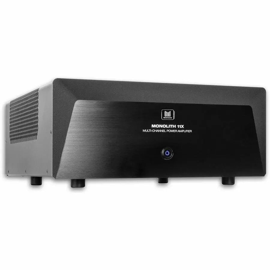 Monoprice Monolith 33307 Amplifier - 11 Channel, 1400W RMS, High-Performance Home Theater Power Amplifier