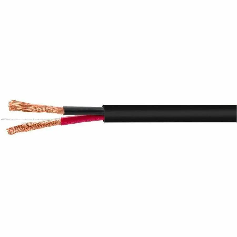Monoprice 14 AWG CL2 Rated 500ft Black Bare Copper Speaker Wire