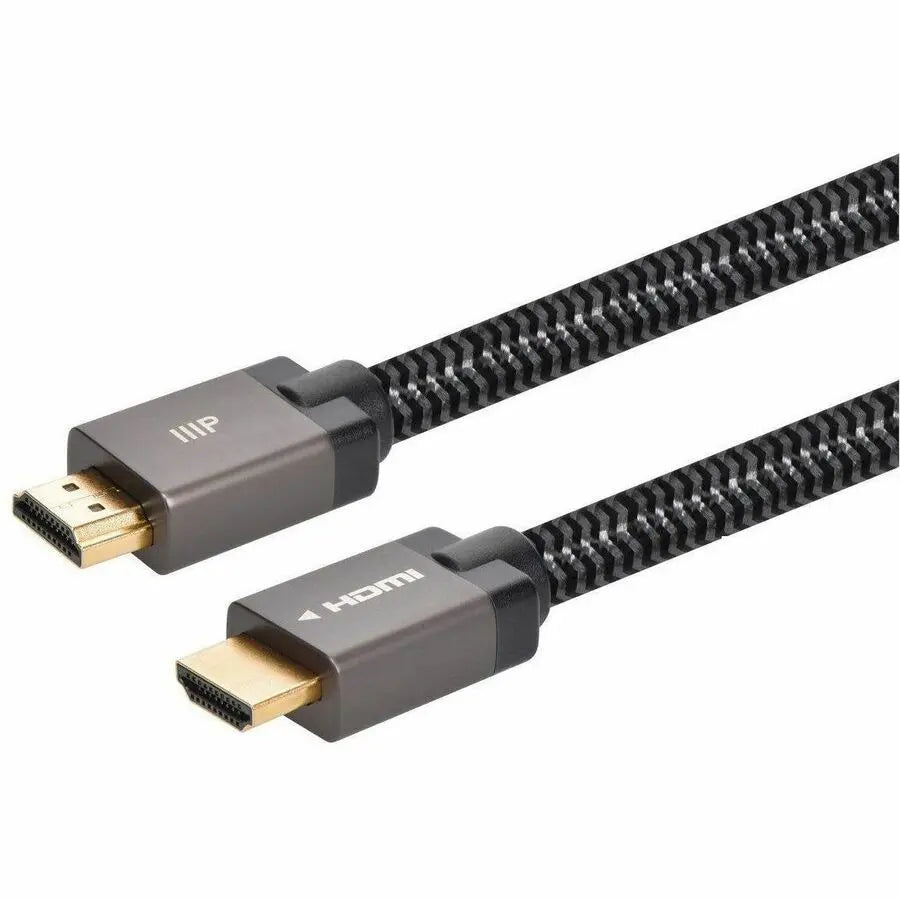 Monoprice 42688 HDMI Data Transfer Cable – 8K Certified Ultra High Speed Braided HDMI 2.1 Cable for Gaming and Home Theater