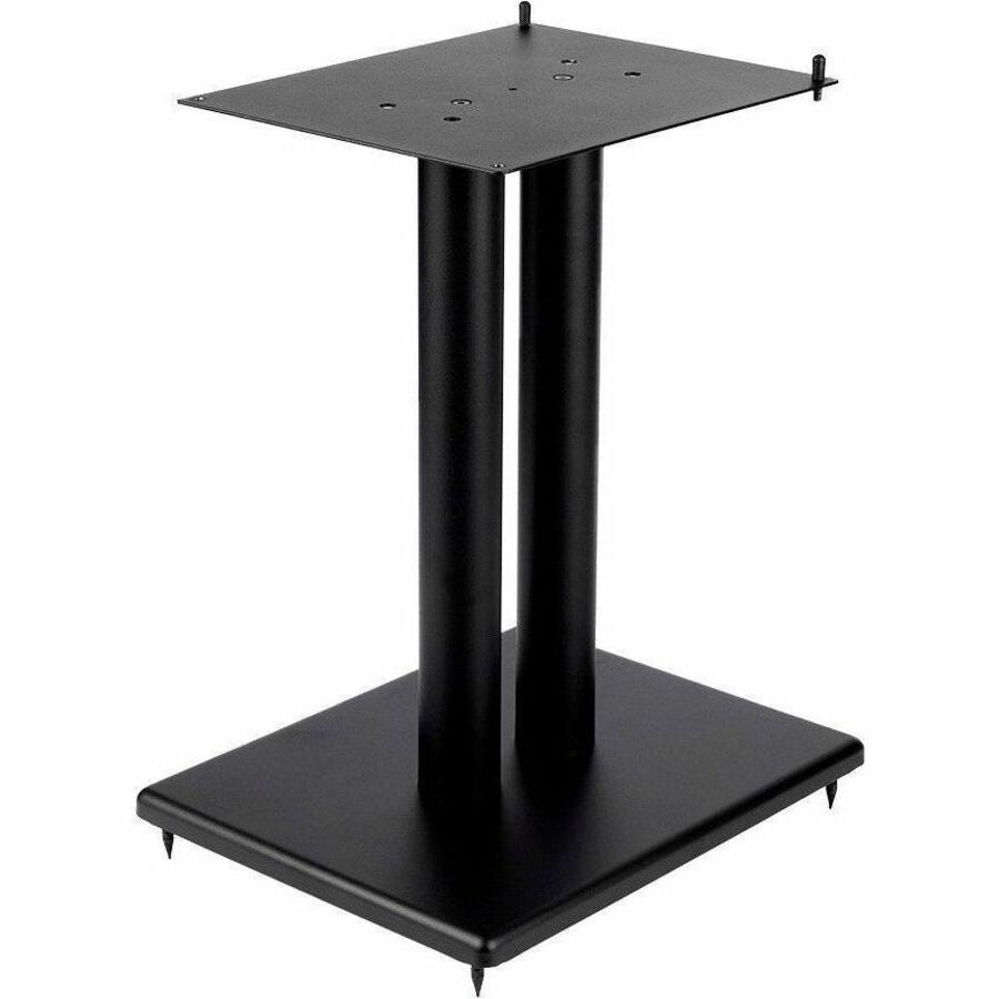 Monoprice 18-inch Steel Speaker Stand with Adjustable Top Plate for Home Theater and Audio Systems