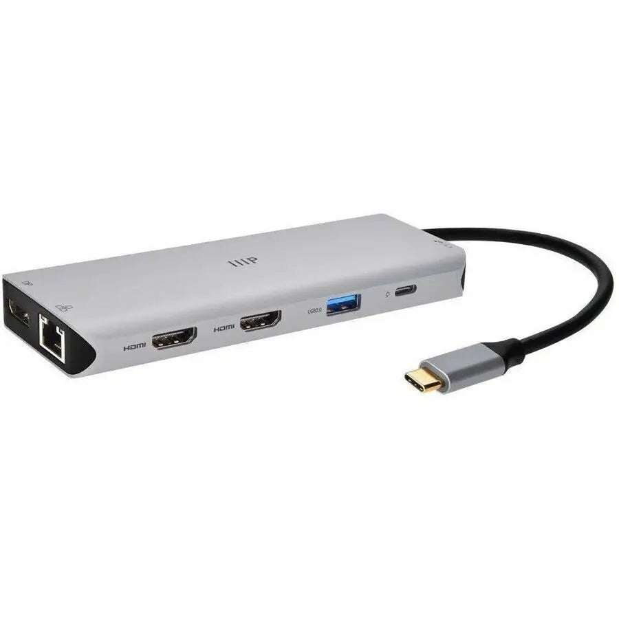 Monoprice 13-in-1 Dual-HDMI + DisplayPort Universal Triple Monitor Docking Station
