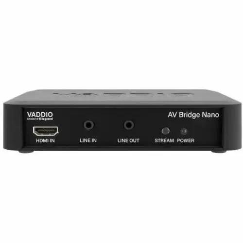 Vaddio AV Bridge Nano - Portable HDMI Video Encoder for Streaming and Conferencing by Legrand Group
