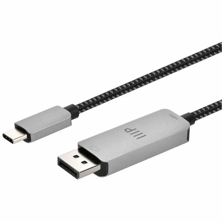 Monoprice DisplayPort/USB-C Data Transfer Cable (Part 44469) – 6ft, Supports 8K@60Hz, 4K@144Hz/120Hz, HDR10+ for High-Resolution Gaming and Entertainment
