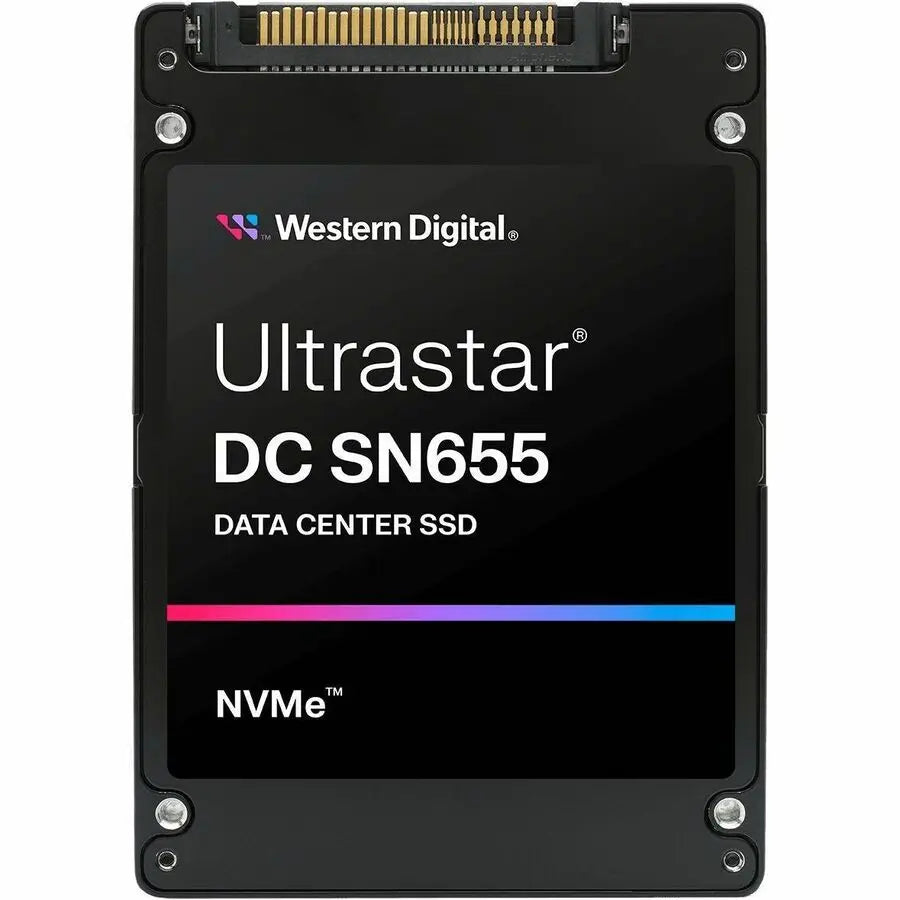 Western Digital Ultrastar DC SN655 7.68TB NVMe U.3 SSD for Enterprise Data Centers
