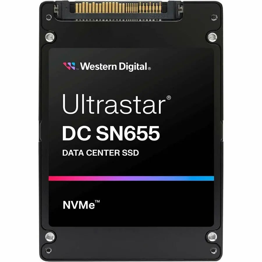 Western Digital Ultrastar DC SN655 NVMe SSD 7.68TB U.3 Internal Drive
