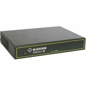 Black Box Corporation Emerald PE KVM-over-IP Transmitter EMD2000PE-T-R2 with DVI-D, USB 2.0, Audio, Dual Network Ports