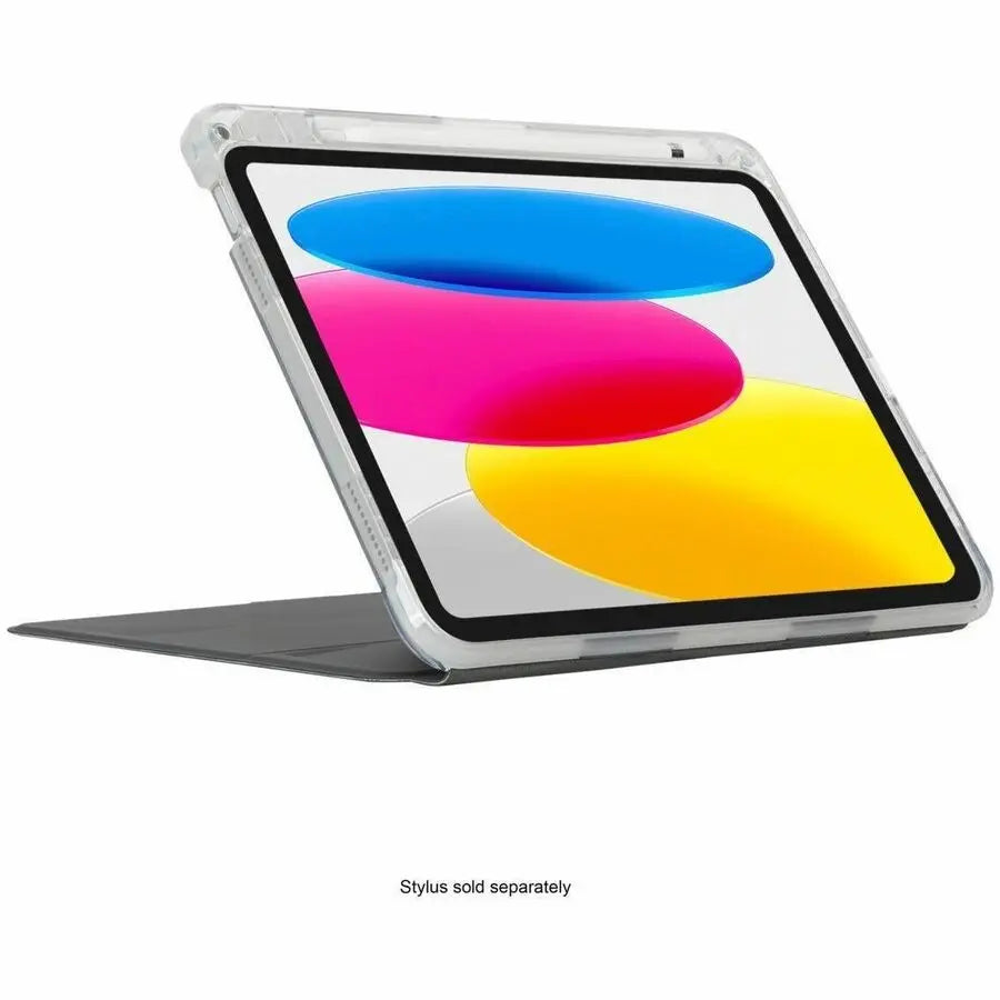 Targus Pro-Tek Clear Case for iPad A16 (11th Gen) and 10th Gen 10.9-inch - Shock-Absorbent Drop Protection with Stand and Pencil Holder
