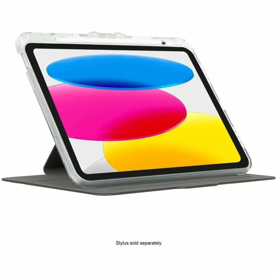 Targus VersaVu Clear Case for iPad A16 (11th Gen) & 10th Gen 11-inch - Shock-Absorbent Protective Cover with 360° Rotation and Apple Pencil Holder