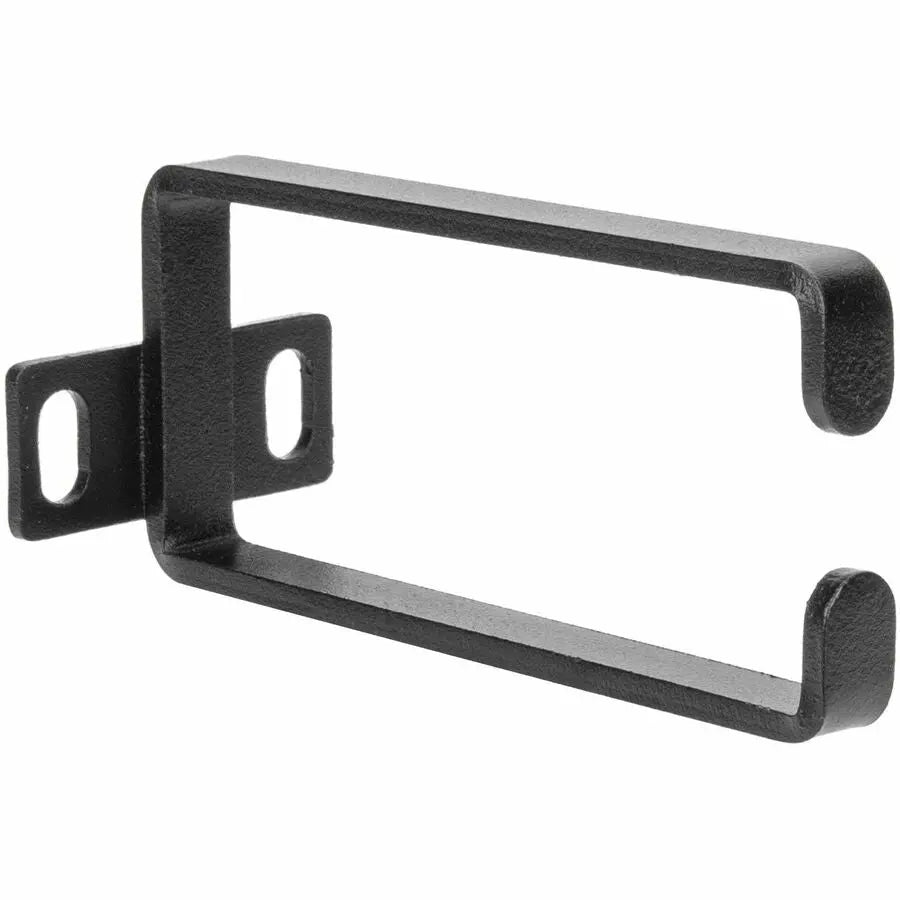 Rocstor 1U Vertical Server Rack Cable Management D-Ring Hook - 1.8 x 4 inches, Black