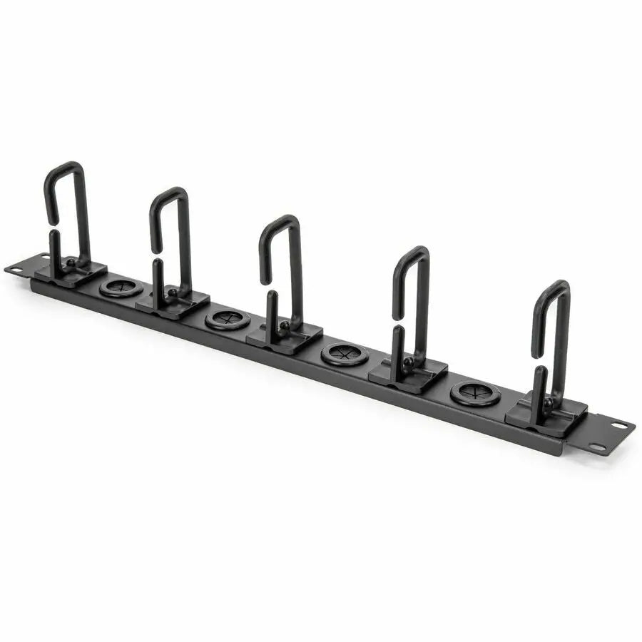 Rocstor 1U Horizontal 19" Cable Management Organizer Y10E045-B1 for Server Racks