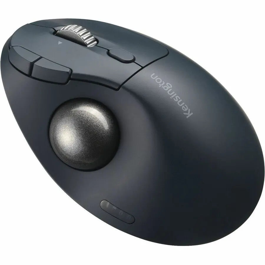 Kensington Pro Fit Ergo TB550 Trackball - Ergonomic Wireless Mouse with 45° Tilt, Rechargeable Battery, and Recycled Plastic Construction