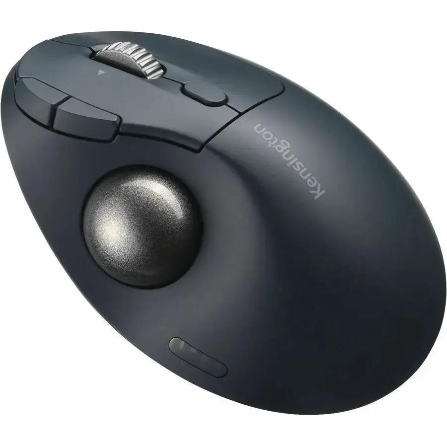 Kensington Pro Fit Ergo TB550 Trackball - Ergonomic Wireless Mouse with 45° Tilt, Rechargeable Battery, and Recycled Plastic Construction by Kensington Computer Products Group