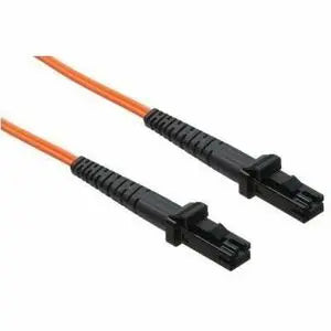 Axiom Memory Solutions MTRJ/MTRJ Multimode Duplex OM1 Fiber Optic Cable, 15m - TAA Compliant
