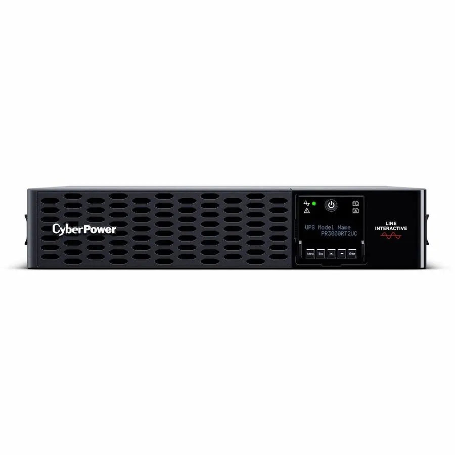 CyberPower PR3000RT2UC Smart App Sinewave Line-Interactive UPS System with 3000 VA / 3000 W Capacity and Remote Management