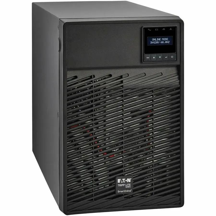 Eaton Corporation Tripp Lite SmartOnline SU700XLCD 700VA Tower UPS with Network Management and LCD Display by Eaton Corporation