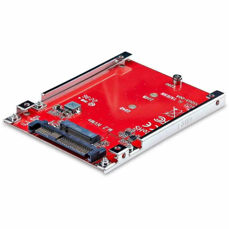 StarTech M.2 to U.3 Adapter for PCIe NVMe SSDs – Convert M.2 to 2.5 Inch U.3 Drive Bay Compatibility