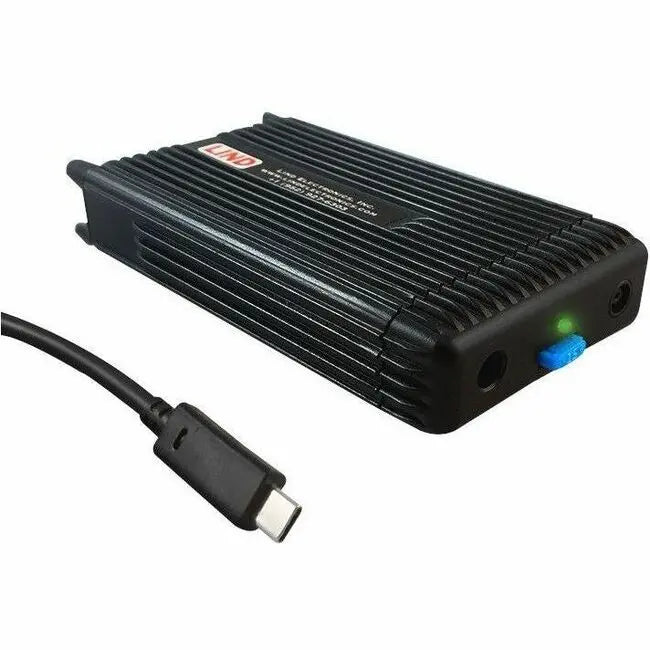 Lind Electronics USBC100-5464 DC/DC Power Adapter with USB-C and Cigarette Lighter Cable