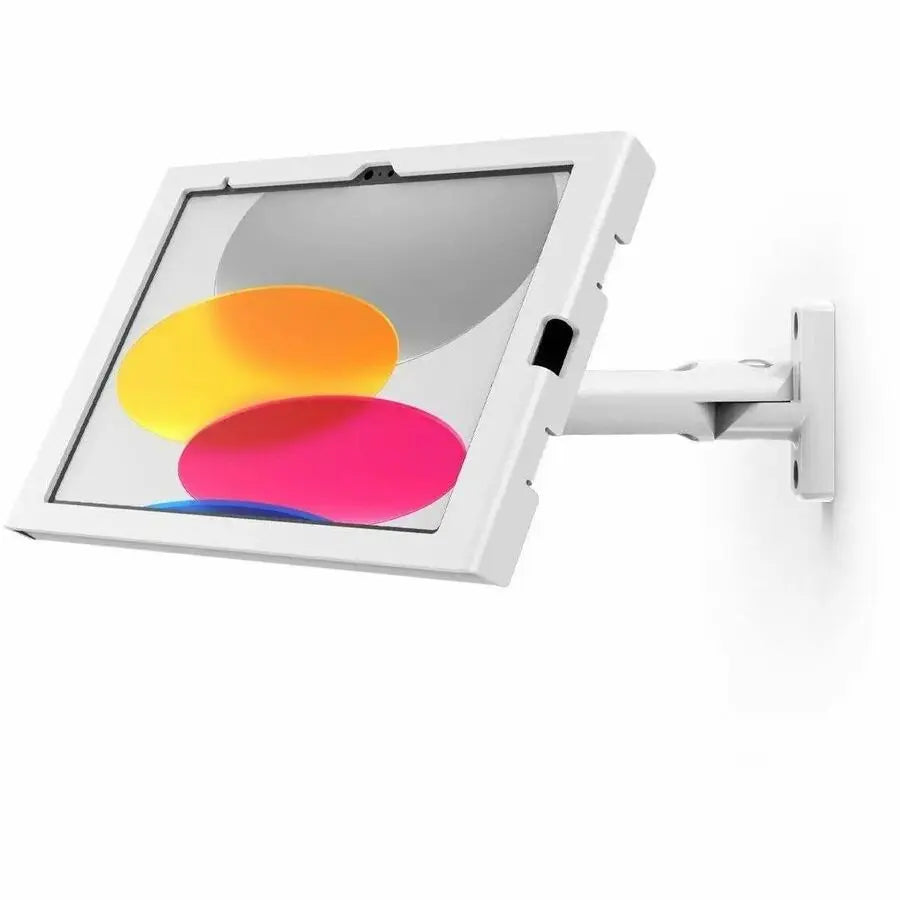 Compulocks iPad 10.9" 10th Gen Swell Enclosure Swing Wall Mount - White