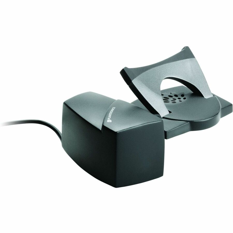 Poly HL10 Handset Lifter with Straight Plug – TAA Compliant for Poly Desk Phones and Wireless Headsets