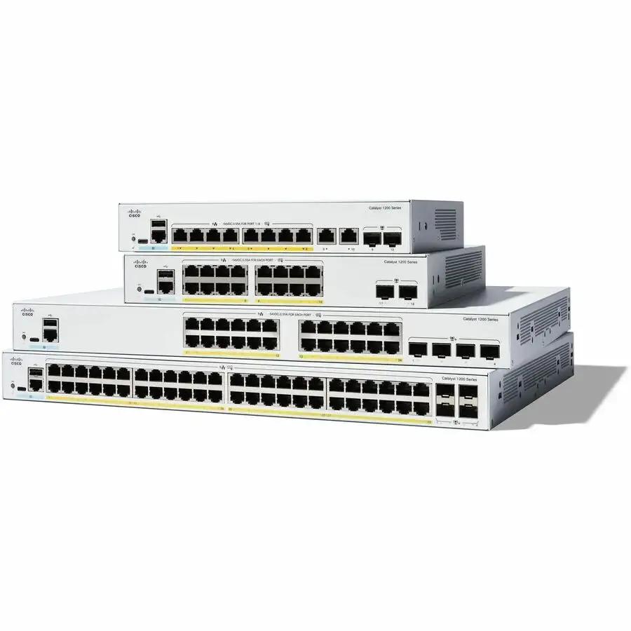 Cisco Catalyst C1200-8FP-2G Ethernet Switch – Managed Small Business Network Solution by Cisco Systems, Inc