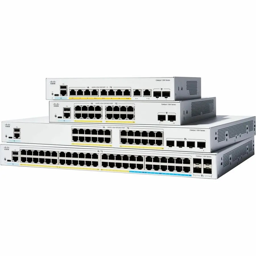 Cisco Catalyst C1300-48T-4G Ethernet Switch – Managed Layer 3 Gigabit Switch for Small to Medium Business Networks