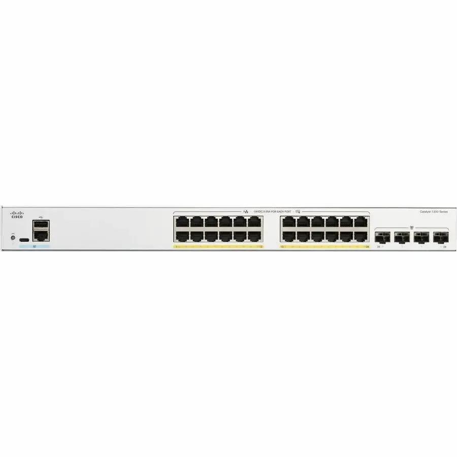 Cisco Catalyst C1200-24FP-4G Ethernet Switch - Managed Layer 3 Network Solution by Cisco Systems, Inc