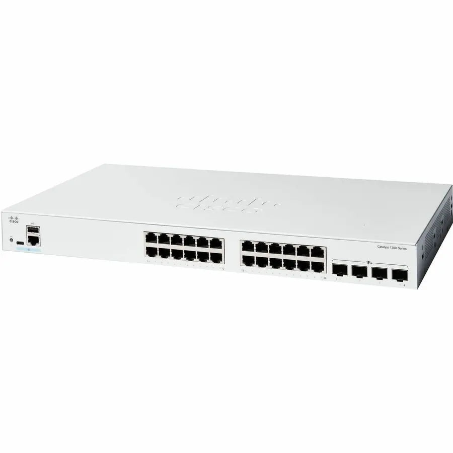 Cisco Catalyst C1300-24T-4X Ethernet Switch – Managed Layer 3 Gigabit Switch for Small to Medium Business