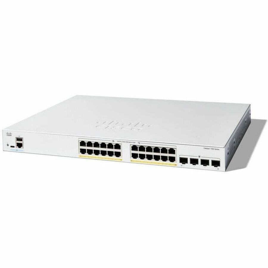 Cisco Catalyst C1300-24FP-4G 24-Port Managed Gigabit Ethernet Layer 3 Switch