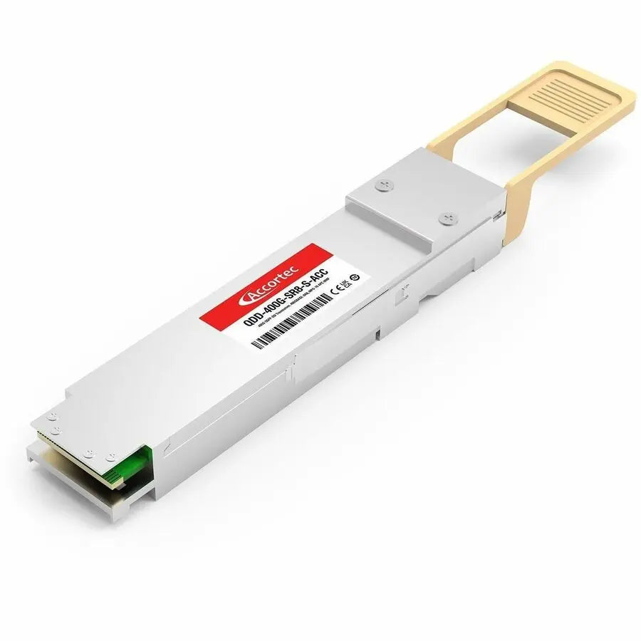 Accortec Cisco QSFP-DD Module QDD-400G-SR8-S-ACC – 400GbE Multi-Mode Fiber Optic Transceiver